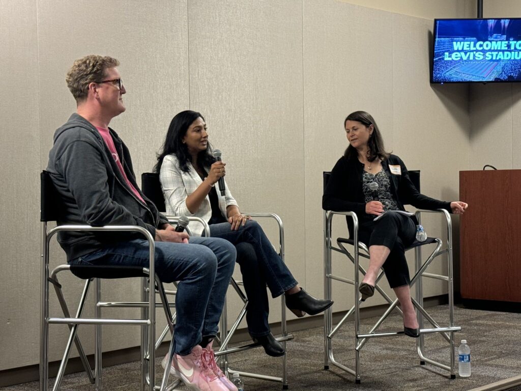 Photo of Sree Sankar & Brian Walsh at ProductTank Silicon Valley meetup